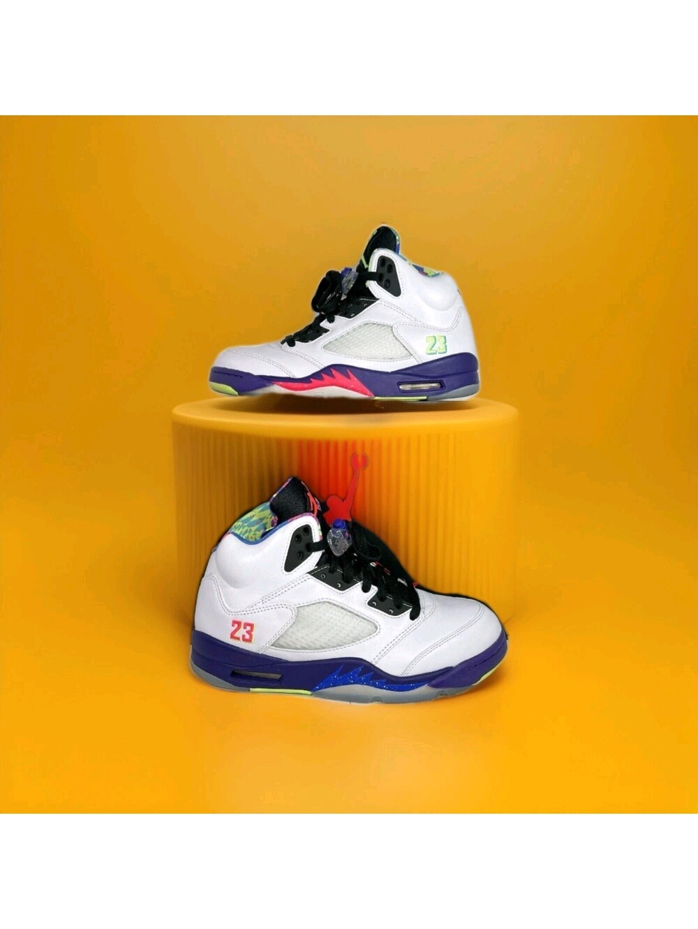 Size 8M - Nike Air Jordan 5 Retro Alternate Bel-Air White Shoes DB3335-100